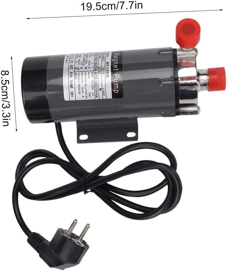Edelstahl Home System Bierpumpe Hochtemperaturbeständige Magnet-Fasspumpe für Homebrew MEHRWEG VERPA