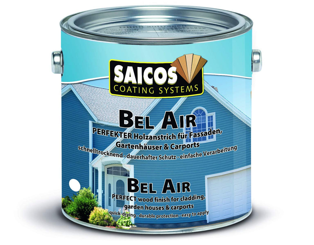 Saicos Colour GmbH 501 7223 Bel Air Holzspezialanstrich, orangegelb, 2,5 Liter, 2,5 Liter