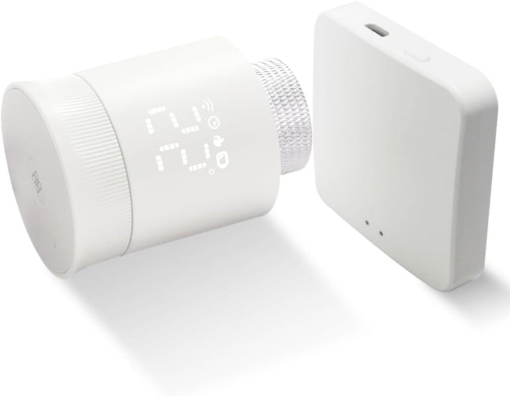 KETOTEK Smartes Heizkörperthermostat WLAN, Zigbee Thermostat Heizung mit Hub, Programmierbar Heizung