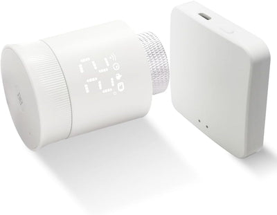 KETOTEK Smartes Heizkörperthermostat WLAN, Zigbee Thermostat Heizung mit Hub, Programmierbar Heizung