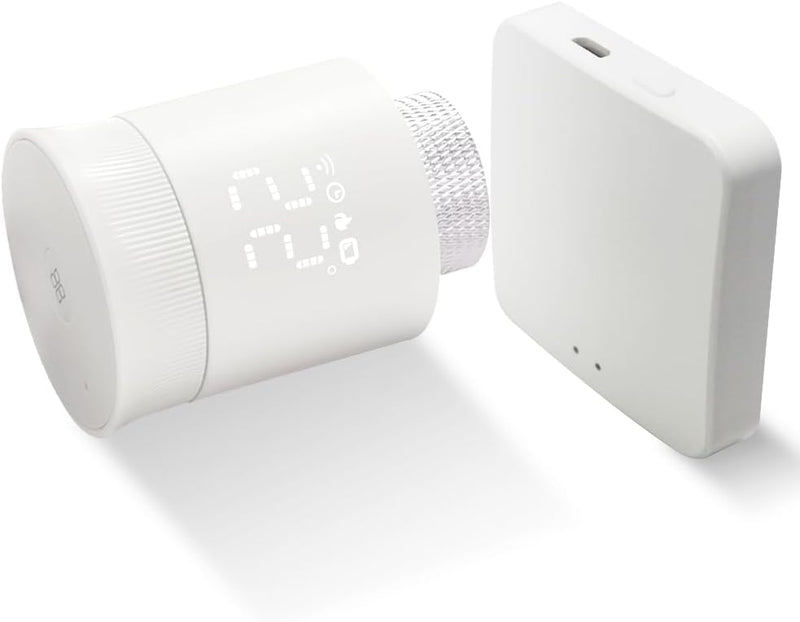 KETOTEK Smartes Heizkörperthermostat WLAN, Zigbee Thermostat Heizung mit Hub, Programmierbar Heizung