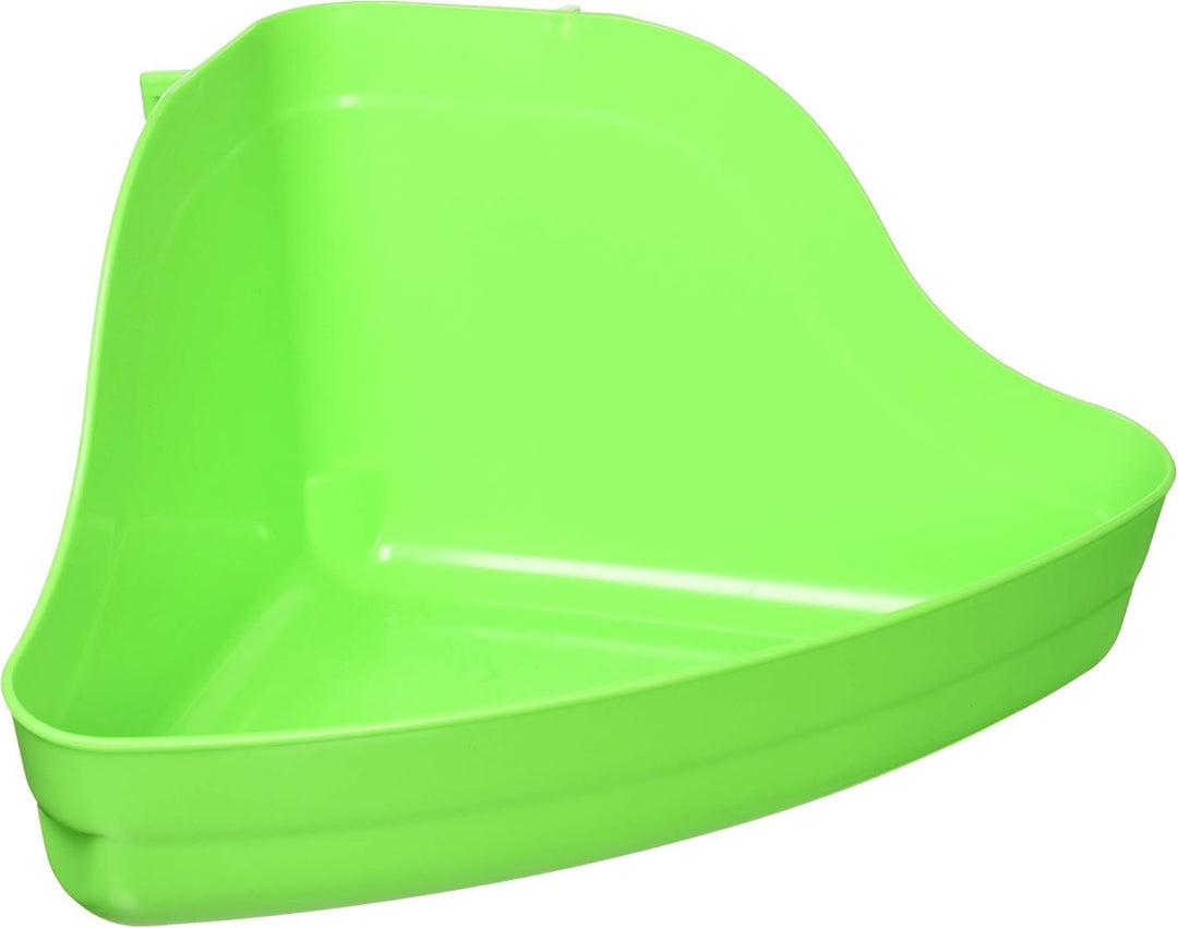 Interpet 862143 Kaytee High Corner Litter Pan für Kaninchen, Frettchen und andere Kleintiere, M Pan