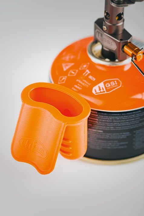 GSI Outdoors Glacier Edelstahl-Kochsystem-Set, minimalistisch, ultraleicht, perfekt für einen Backpa