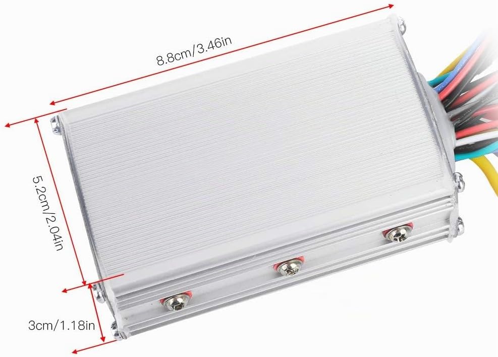 24 V-36 V / 36 V-48 V, 250 W / 350 W, bürstenloser E-Bike-Controller, mit LCD-Display, wasserdicht,