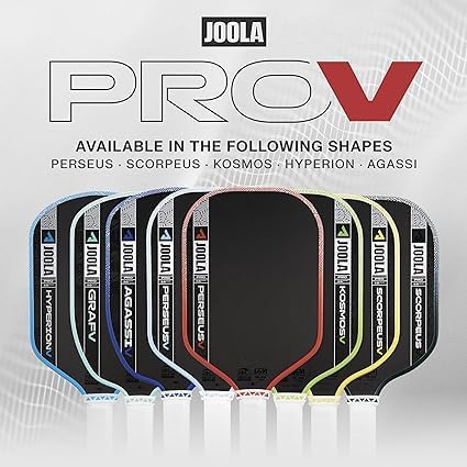 JOOLA Pro V Pickleball-Schläger – Perseus/Scorpeus/Kosmos/Hyperion/Agassi/GRAF-Formen – UPA-A- und U