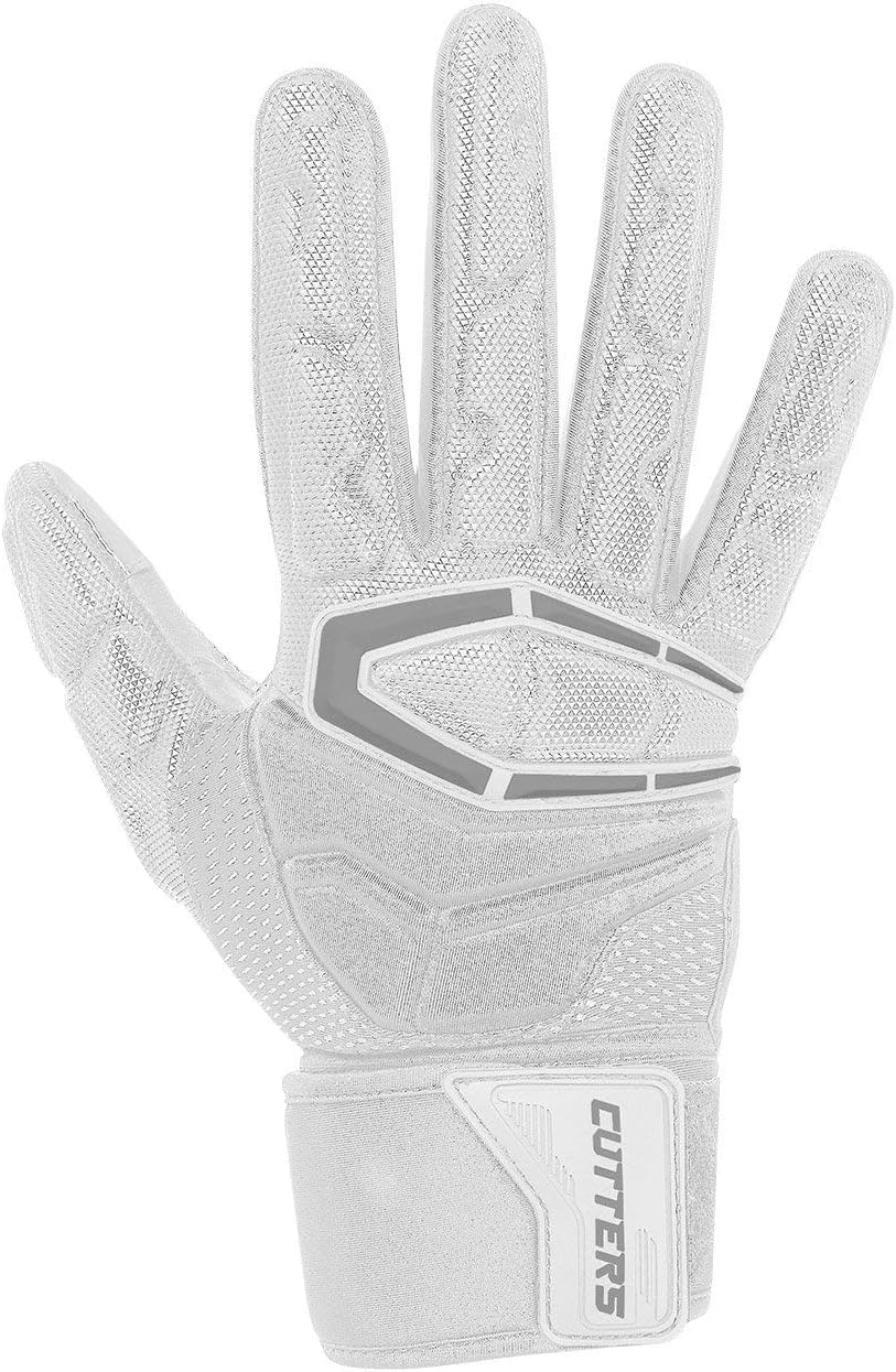 Cutters Lineman Gepolsterter Fussballhandschuh Force 3.0 Extreme Grip Fussballhandschuh, Flexible ge