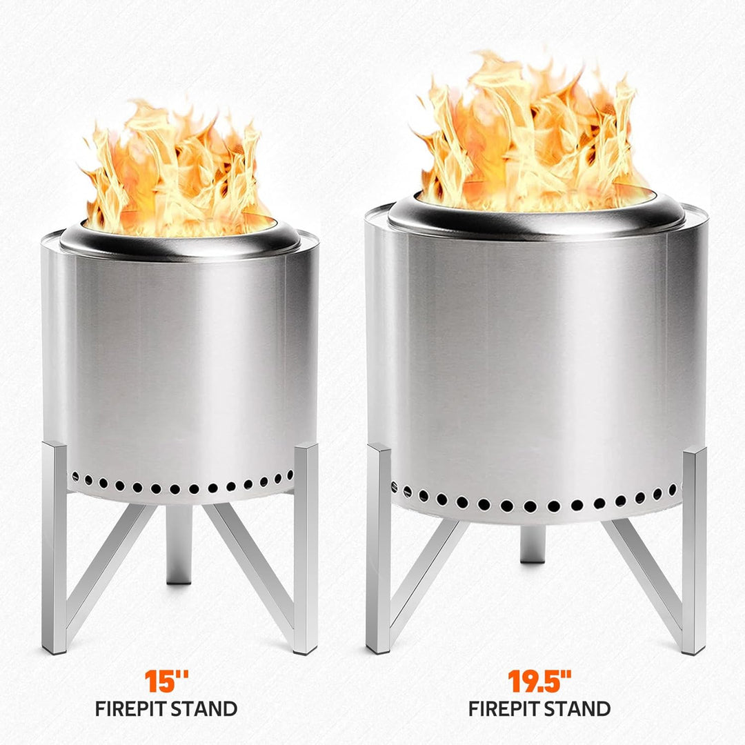 Onlyfire Feuerstellen Ständer für Solo Stove Ranger 38,1 cm und Bonfire 49,5 cm Feuerstelle, Edelsta