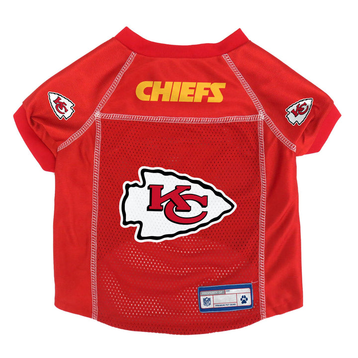 Littlearth NFL Basic Haustier-Trikots Kansas City Chiefs S (Neck: 11", Girth: 13"-15", Back: 9"), Ka