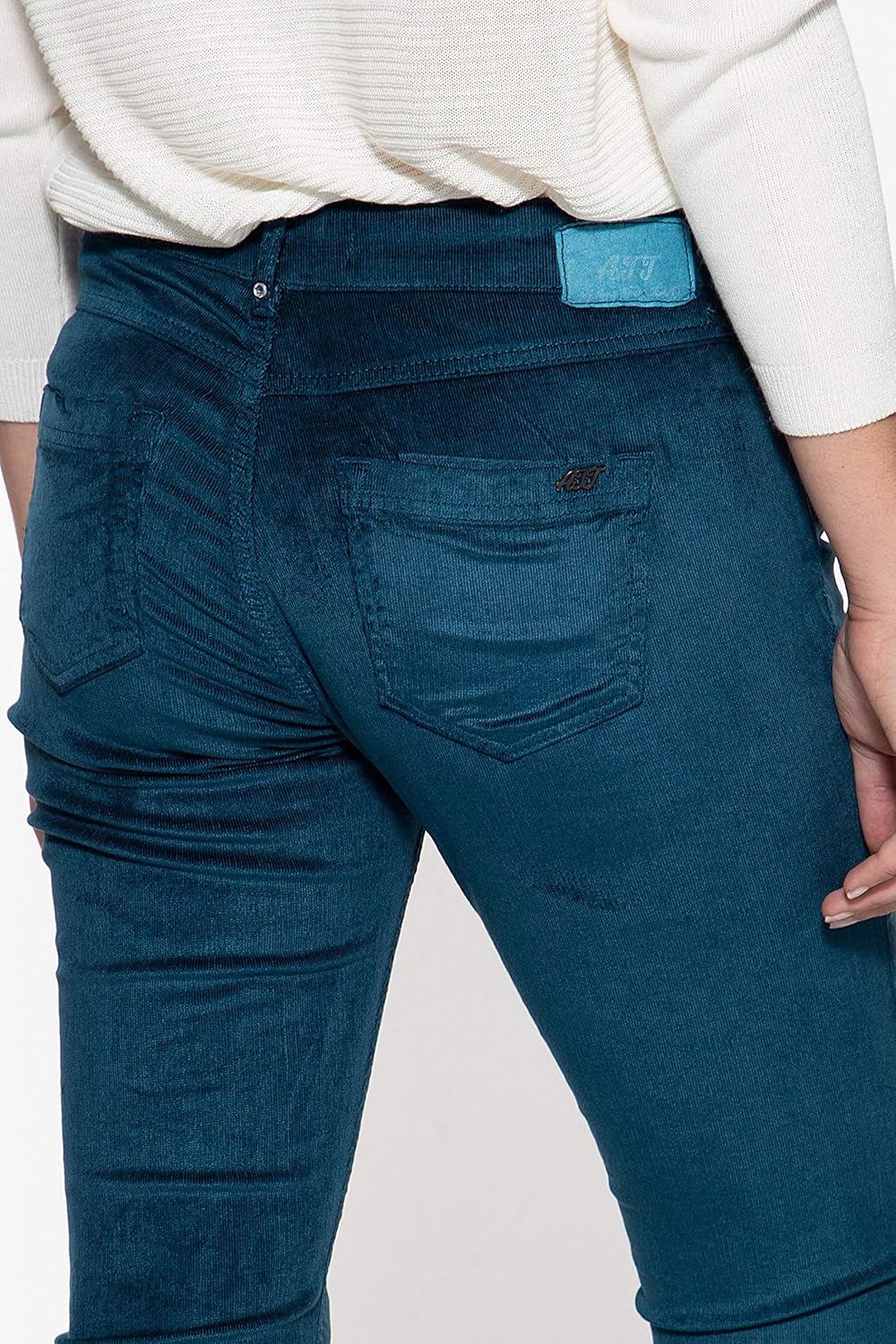 ATT Jeans Damen Belinda Hose 36W / 30L Petrol, 36W / 30L Petrol