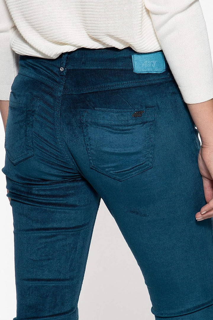 ATT Jeans Damen Belinda Hose 36W / 30L Petrol, 36W / 30L Petrol