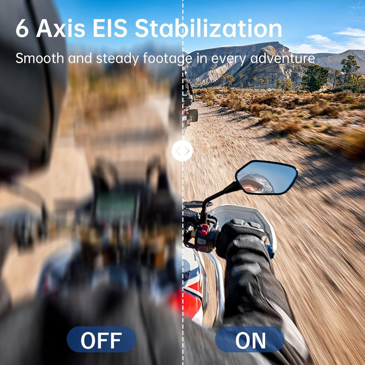 128G Action Cam 4K60FPS 40MP WiFi Unterwasserkamera 40M Wasserdicht Ultra HD Touchscreen Actioncam 1