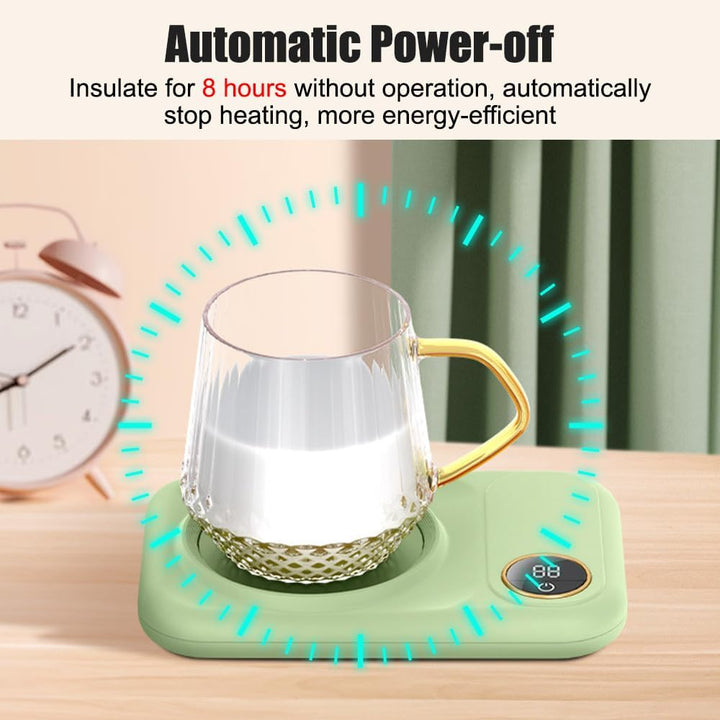 Kaffeetassenwärmer, 3 Temperatureinstellungen, Tassenwärmer, USB Kaffeewärmer, Untersetzer mit Autom