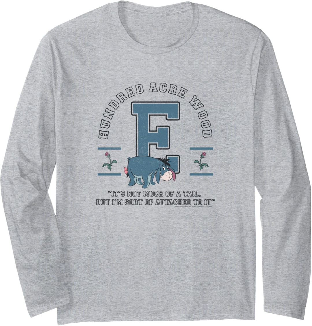 Disney Winnie The Pooh Eeyore Collegiate Sort Of Attached Langarmshirt