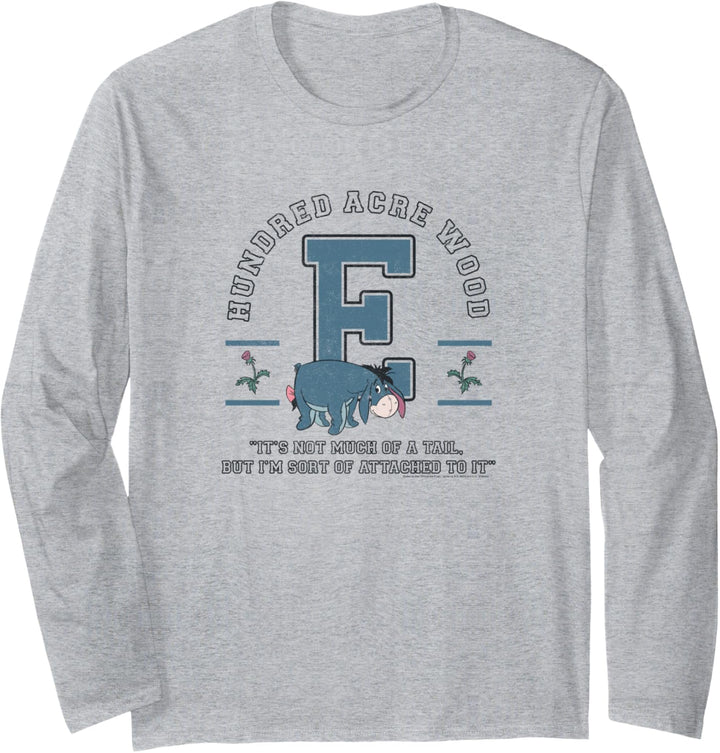Disney Winnie The Pooh Eeyore Collegiate Sort Of Attached Langarmshirt