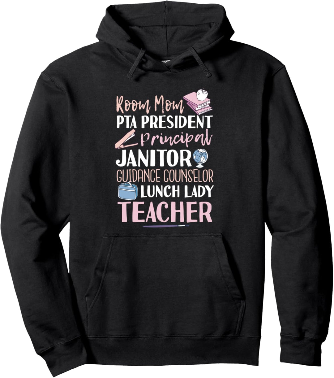 Homeschool Pflichten Homeschool Mom Lustige Meme Pullover Hoodie