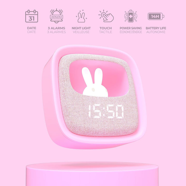Mob Billy Clock and Light – Marshmallow