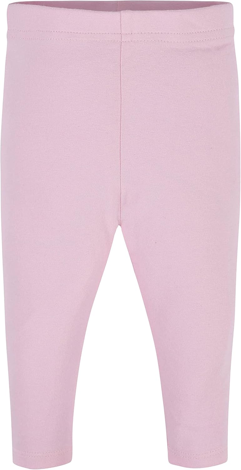 Gerber Baby - Mädchen Leggings Toddler 3-Pack Premium Leggings Einheitsgrösse Pink/Black, Einheitsgr
