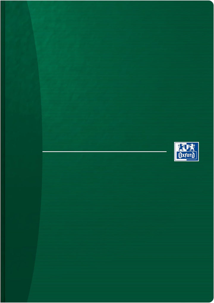 Oxford broschiertes Buch A4, kariert, 192 Seiten, 4 Farben, 5 Stück A4, liniert Broschiertes Buch, A