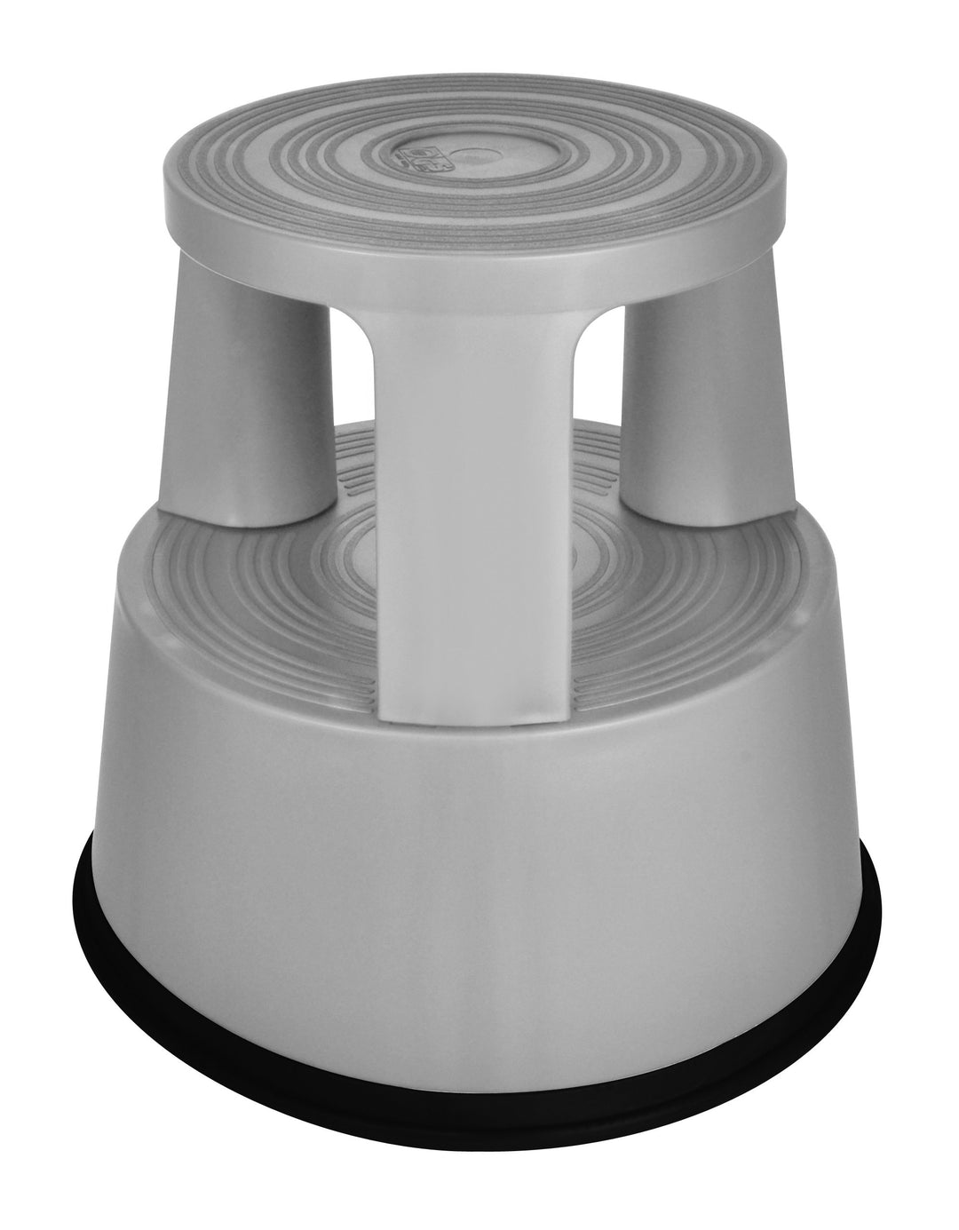 Desq 60060.08 Tritthocker bruchfester Kunststoff Frischer, Moderner Look grau, Grau