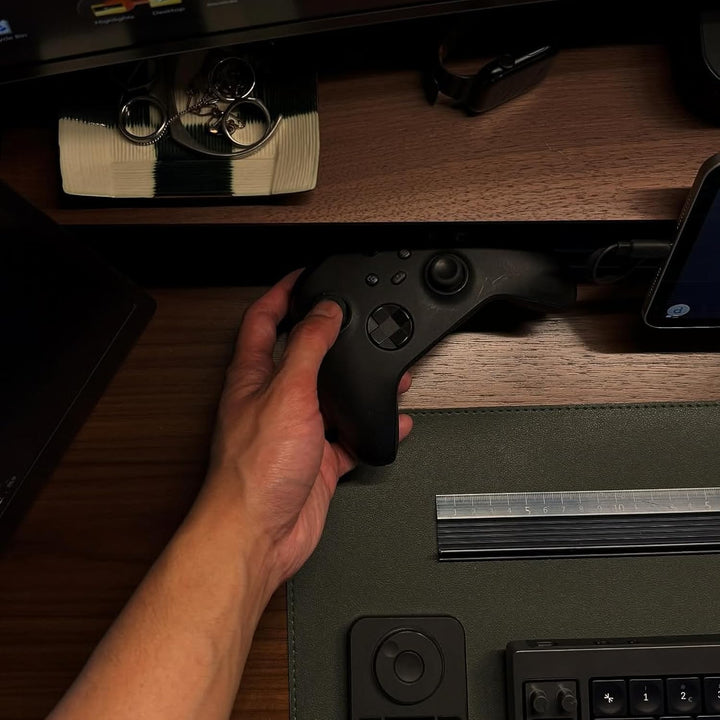 Raico Schreibtischregal Monitorständer Setup Cockpit Ergonomischer Dual-Screen-Riser Minimaler Schre