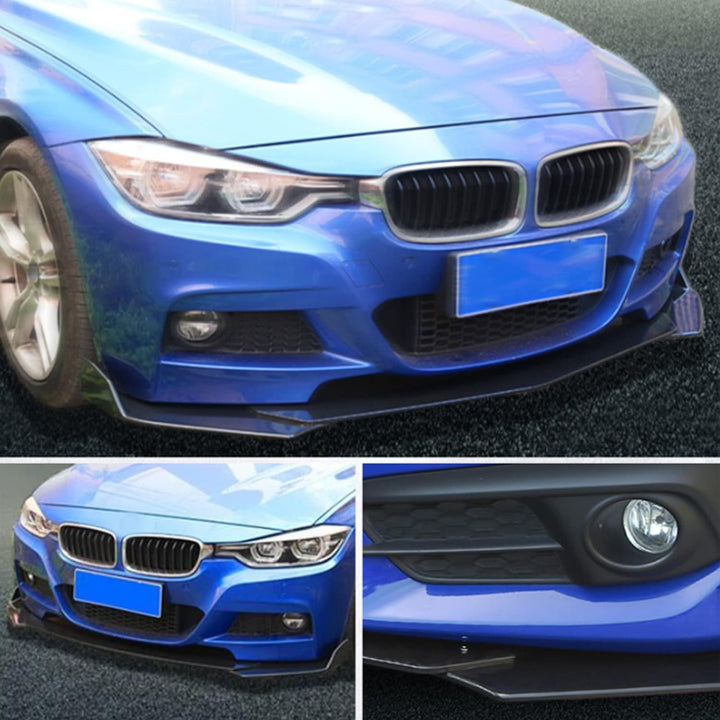 Fydun 5 Stücke Frontstossstange Lip Body Kit Spoiler Air Chin Body Kit ABS Lip Splitter Spoiler Diff