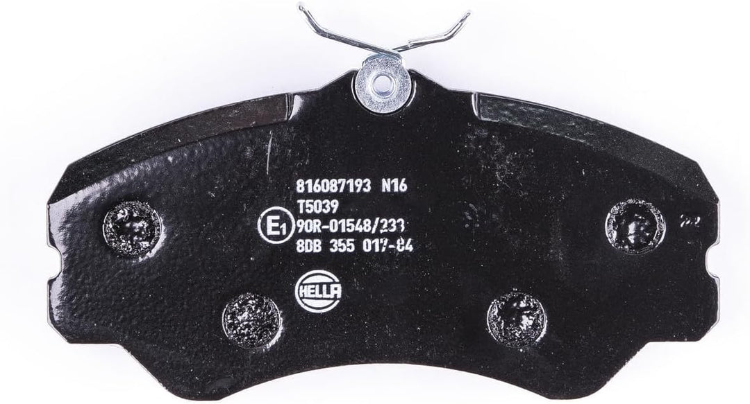 HELLA PAGID 8DB 355 017-841 Bremsbelagsatz - T5039 - Dicke/Stärke: 19.4mm - Bremssystem: Lucas - mit