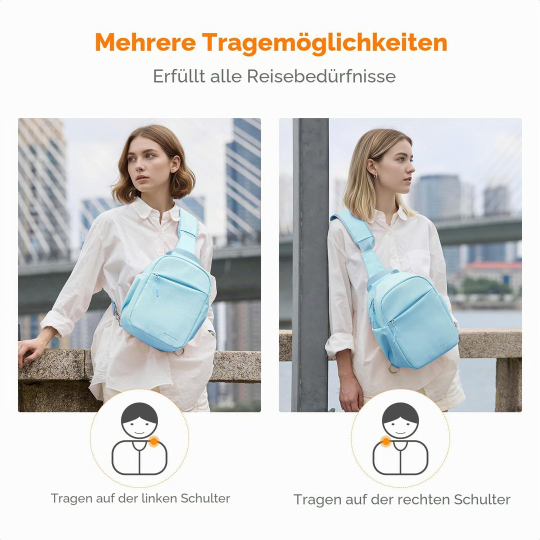 K&amp;F CONCEPT Kameratasche, Kamera Sling Tasche Schultertasche Fotorucksack Klein, Wasserdichter Kamer