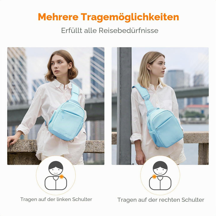 K&amp;F CONCEPT Kameratasche, Kamera Sling Tasche Schultertasche Fotorucksack Klein, Wasserdichter Kamer