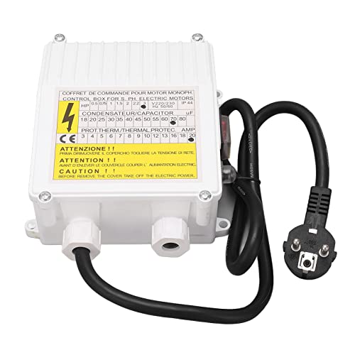 Deep Well Pump Control Box, Haushalts-3,0-PS-Tauchschalter-Controller ABS FüR Industrie