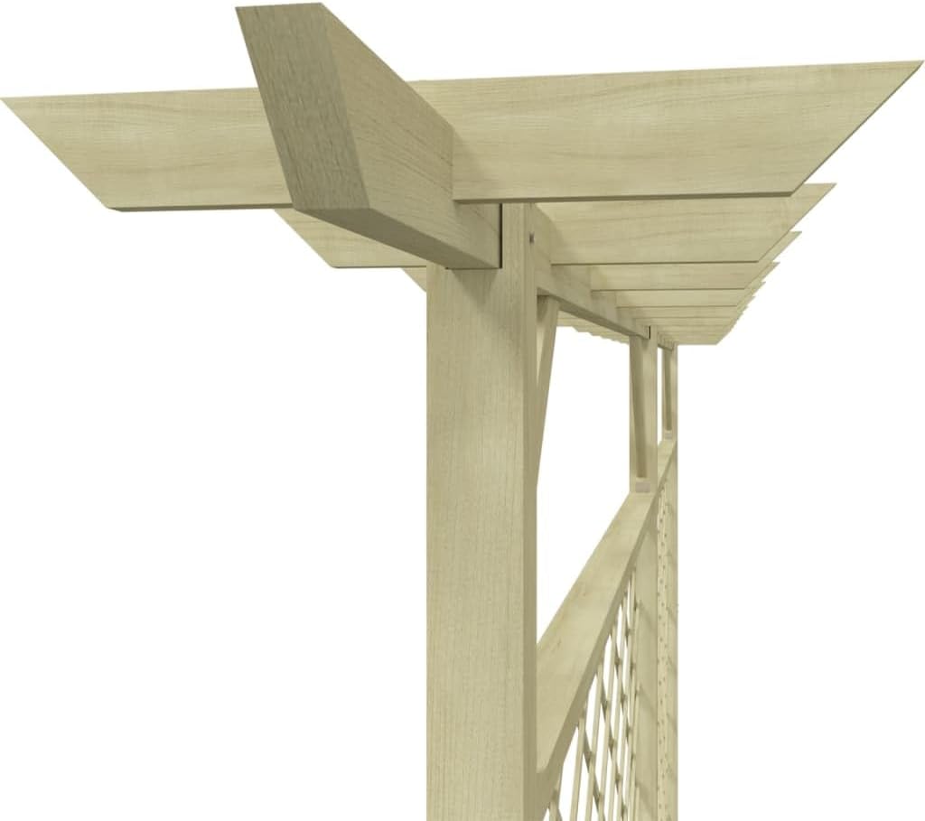 vidaXL Kiefer Imprägniert Blumengitter Pergola Rankgitter Rankhilfe Rosenbogen