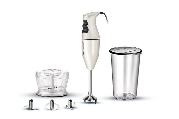 ESGE-Zauberstab 9240024 E 120 Select Creme, Stabmixer, Pürierstab inkl. Multimesser, Schlagscheibe F