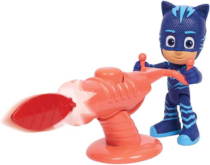 Simba 109402375 - PJ Masks Hauptquartier / Mission Control Spielset / mit Catboy und Romeo Figur / P