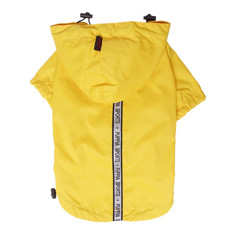 Puppia Base Jumper Regenmantel für Hunde, XL, PEAF-RM03-YE-XL, gelb XL gelb, XL gelb