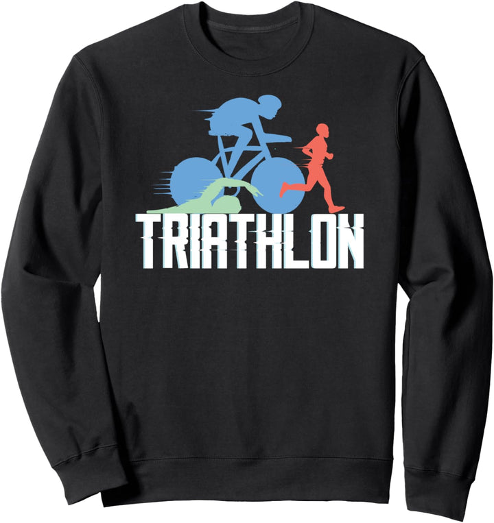 Triathlon für Athleten und Triathleten Marathon Sweatshirt