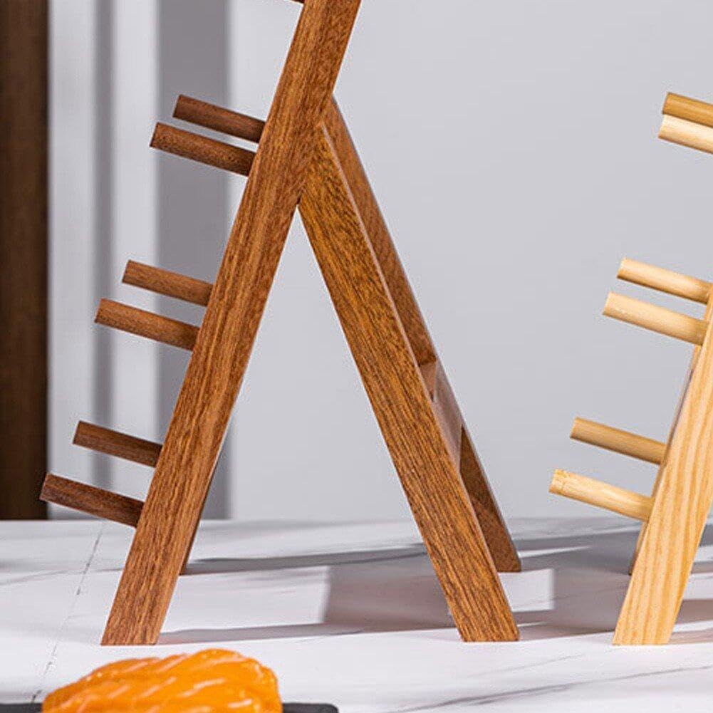 HiyyFloy Messerregal Aus Holz Im Japanischen Stil, 4-lagiger Lachsmesserhalter, Mehrlagiges Küchenla