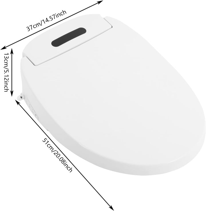 Bidet WC Sitz Elektronisch Toilettendeckel Heizbar Trockner Fernbedienung | IPX4 Wasserdicht, 1300W,