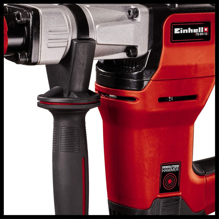 Einhell Abbruchhammer TE-DH 12 (1.050 W, Schlagzahl 4.100 U/min, 12 Joule Schlagstärke, SDS-max-Werk