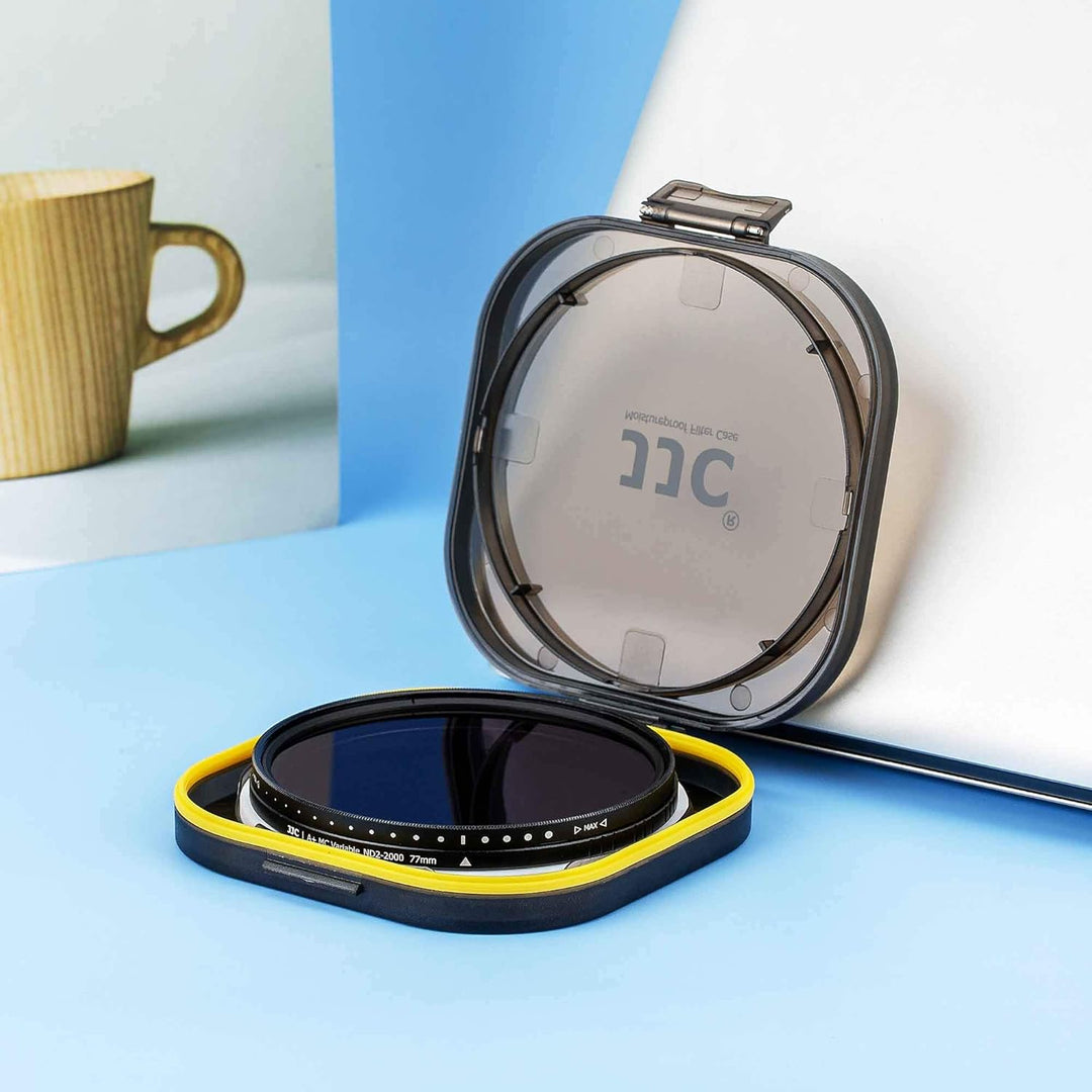 JJC 55 mm Variabler ND-Filter (ND2 - ND2000), Verstellbarer Graufilter, 18-lagige Beschichtung, HD-o