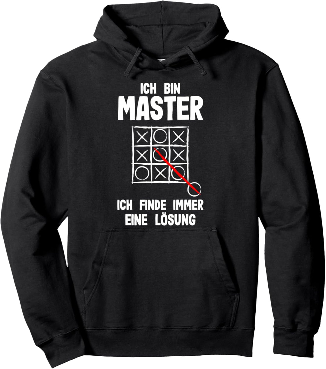 Universität Ich Bin Master Ich Finde Immer Eine Lösung Uni Pullover Hoodie