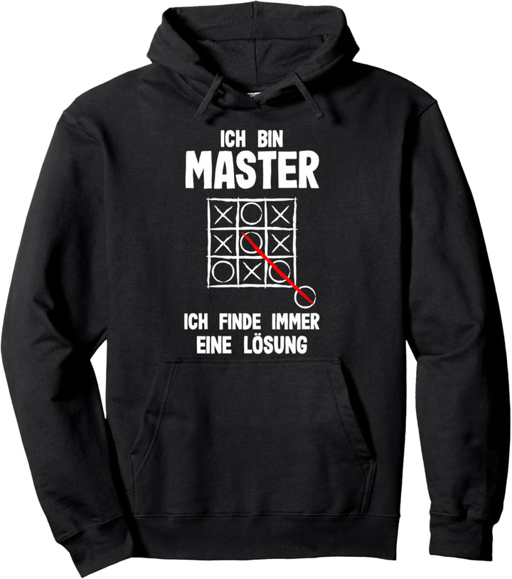 Universität Ich Bin Master Ich Finde Immer Eine Lösung Uni Pullover Hoodie