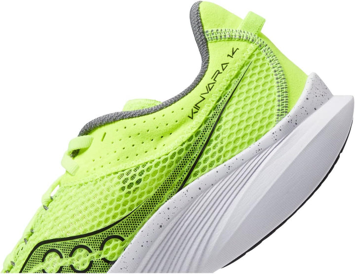 Saucony Herren Kinvara 14 Sneaker 40 EU Citron Black, 40 EU Citron Black