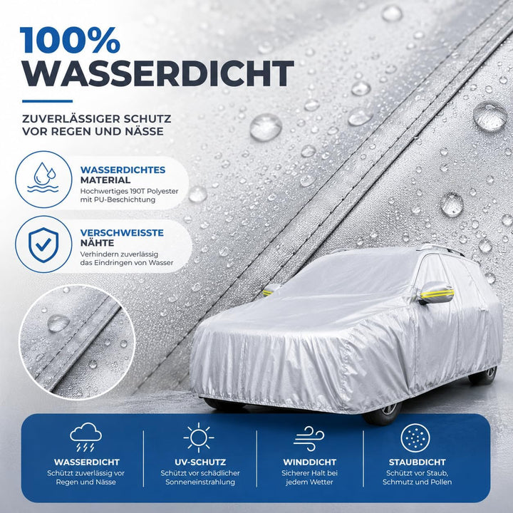 Autoplane SUV Abdeckplane - Auto Abdeckung & universale Autoschutzhülle - Autogarage - Car Cover - w