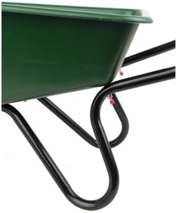 SAUGUT Schiebetruhe Junior 25l aus Metall mit Kunststoffrad - stabil & langlebig