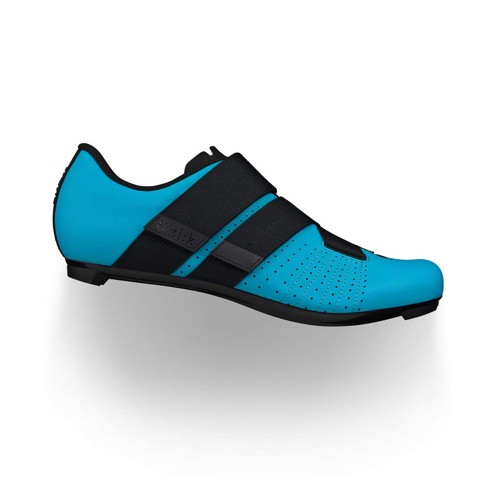 Fizik Tempo Powerstrap Fahrradschuh, Uni, für Erwachsene Blau Schwarz 40 EU, Blau Schwarz 40 EU