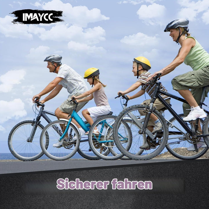 IMAYCC Fahrradschloss Faltschloss Hohe Sicherheit, 120CM Bike Lock mit Halterung, Robustes Faltschlo