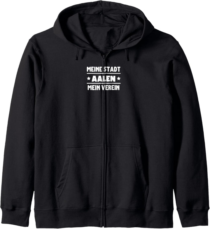 Aalen Fussball Fan Stadt Verein Club Herren Damen Kapuzenjacke
