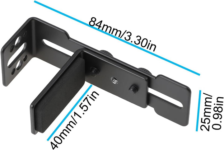 2 Stück GPU-Halterungen mit Schrauben Schwarzer Edelstahl GPU-Anti-Durchhang 6–96 Mm Black, Black