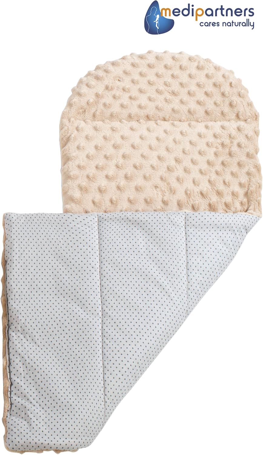 Medi Partners Babynest Kuschelnest Babynestchen 100% Baumwolle Nestchen Reisebett für Babys Säugling