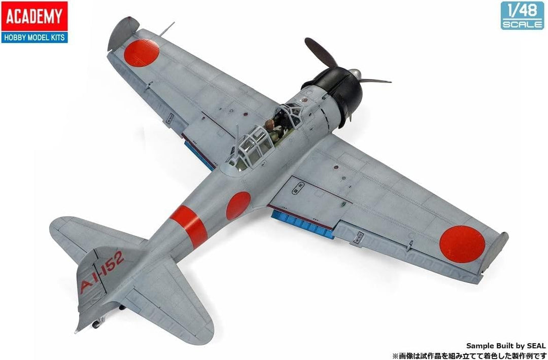 Academy 12352 1/48 Japanese Navy Zero Ship Fighter Flugzeug Typ 21 Midway Battle Kunststoffmodell