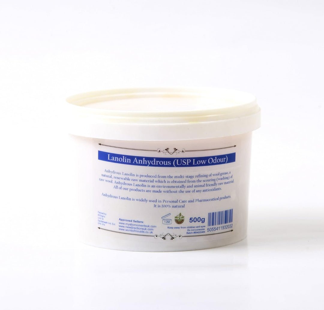 Wasserfreies Lanolin (USP Wenig Geruch) - 500g